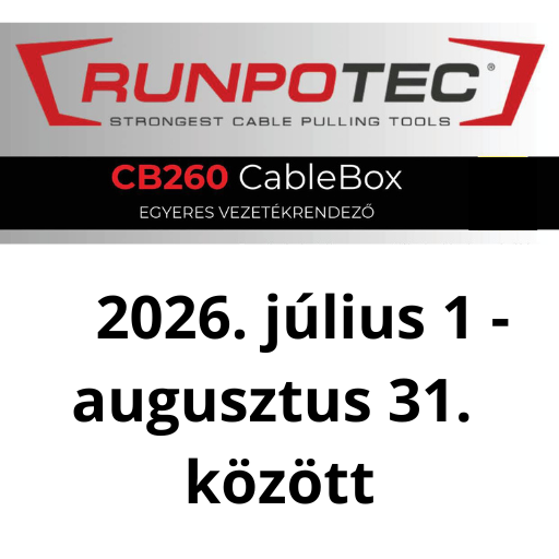 RUNPOTEC - CB260 Cable box akció